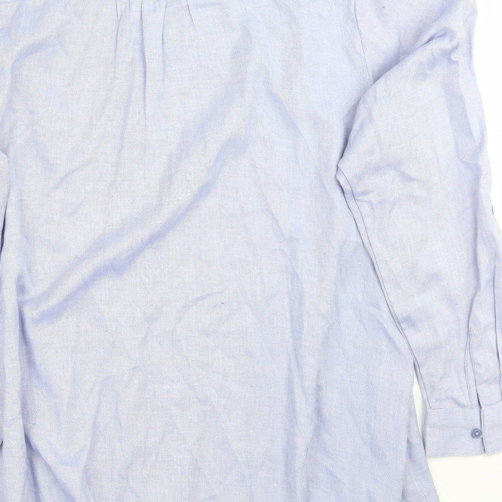 George Womens Blue   Basic Blouse Size 24