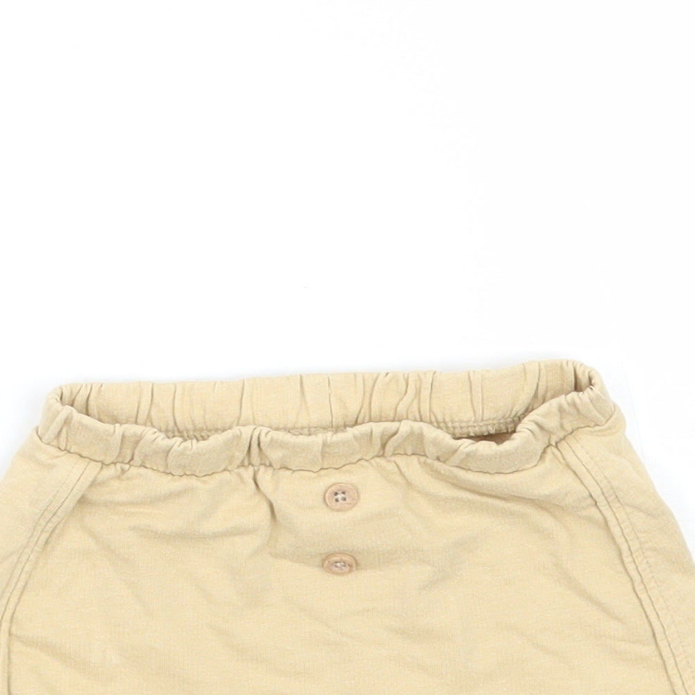 TU Girls Yellow   Cropped Trousers Size 3-6 Months