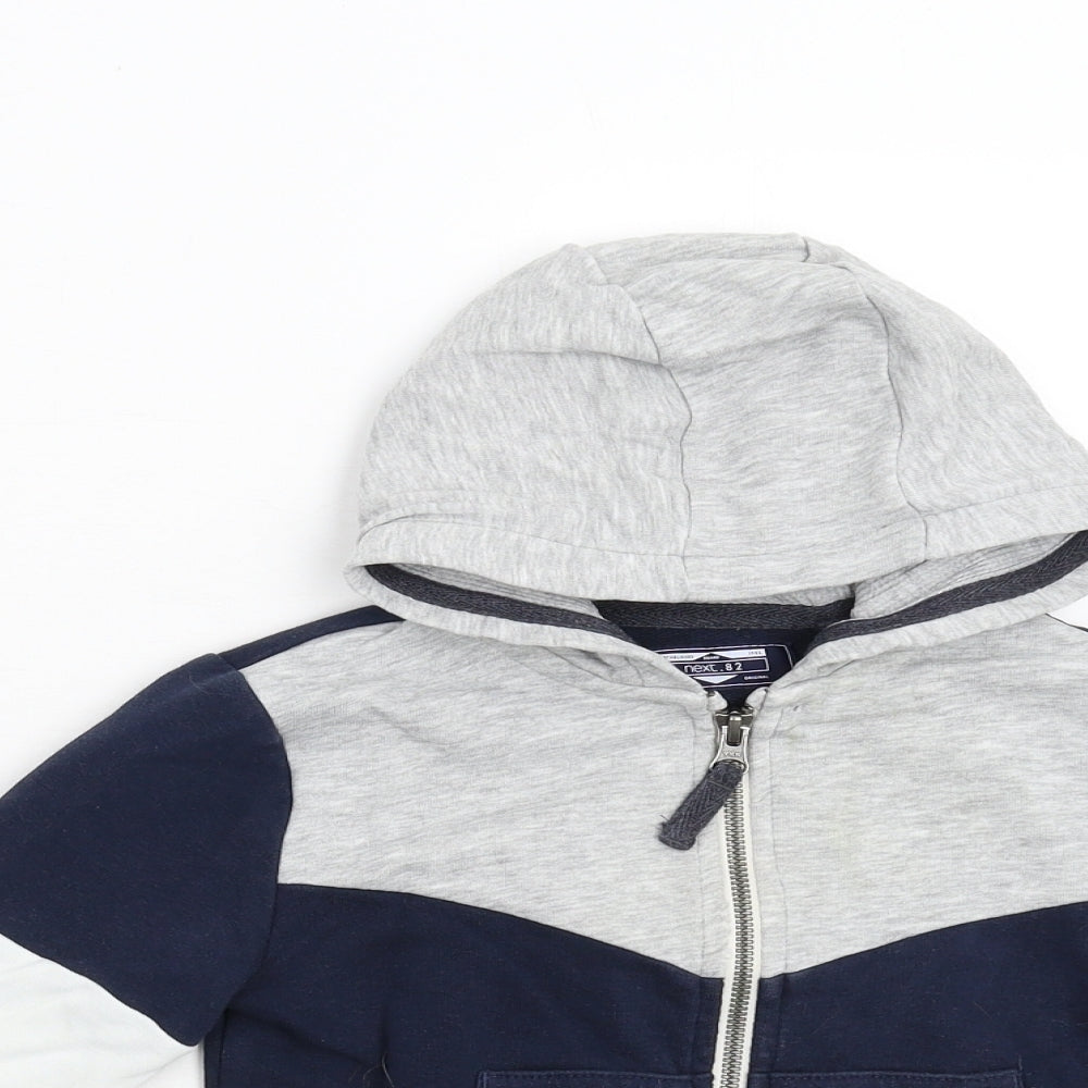 NEXT Boys Multicoloured   Full Zip Hoodie Size 2-3 Years