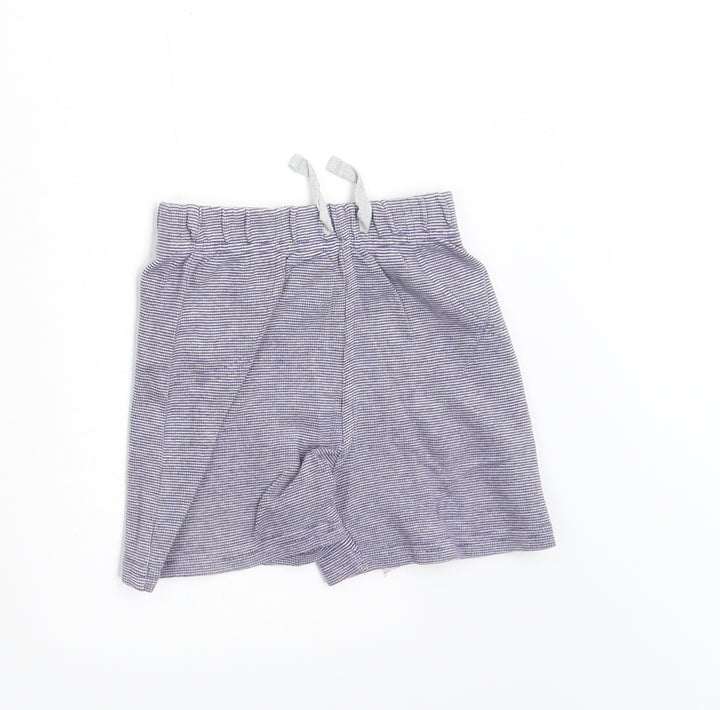 George Baby Blue Striped Trousers Size 12-18 Months