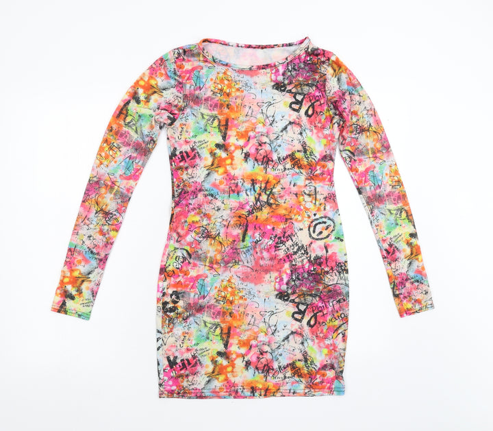 Preworn Womens Multicoloured Bodycon Size S