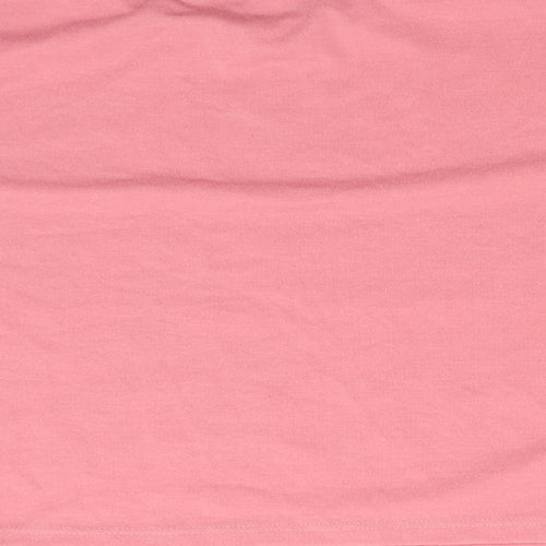 Miss Evie Girls Pink   Basic T-Shirt Size 11-12 Years