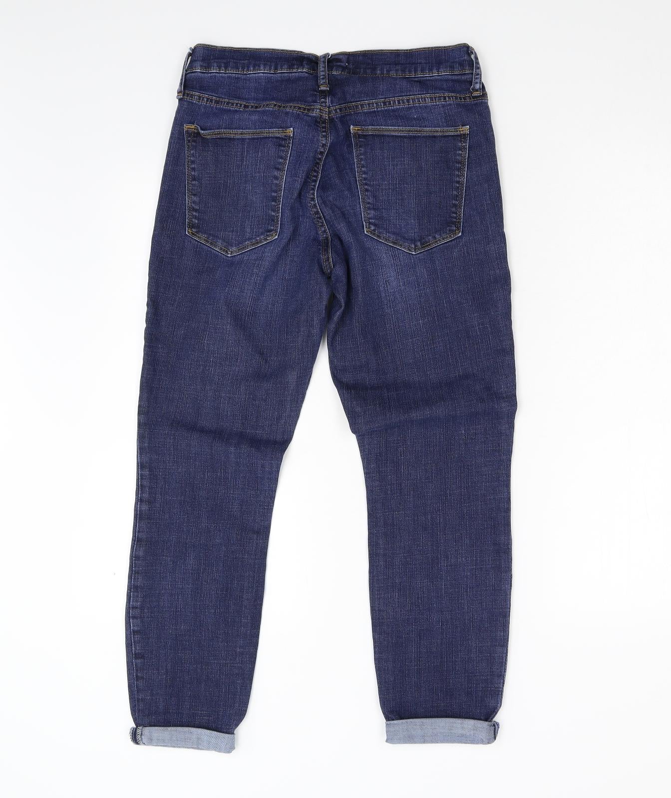 Gap Womens Blue  Denim Skinny Jeans Size 10 L25 in