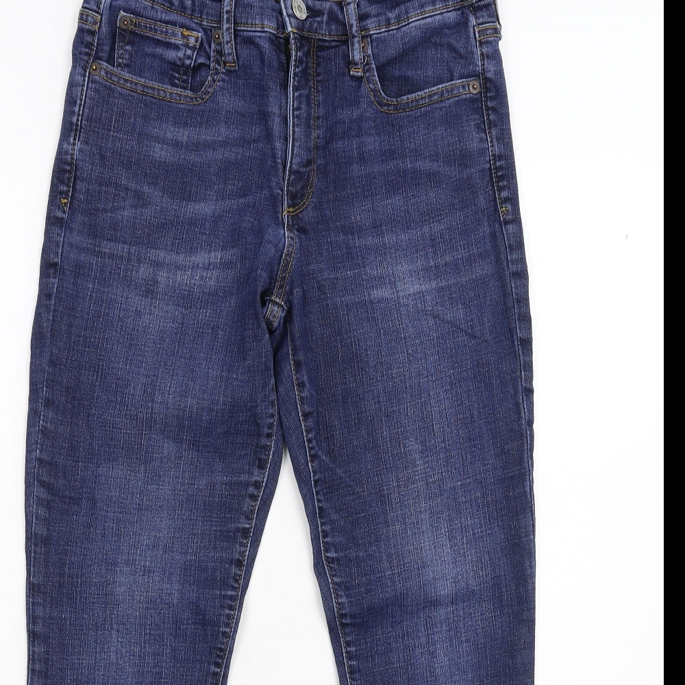 Gap Womens Blue  Denim Skinny Jeans Size 10 L25 in