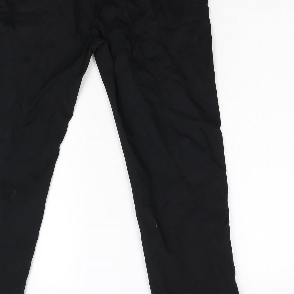 M&S Mens Black   Trousers  Size 36 L29 in