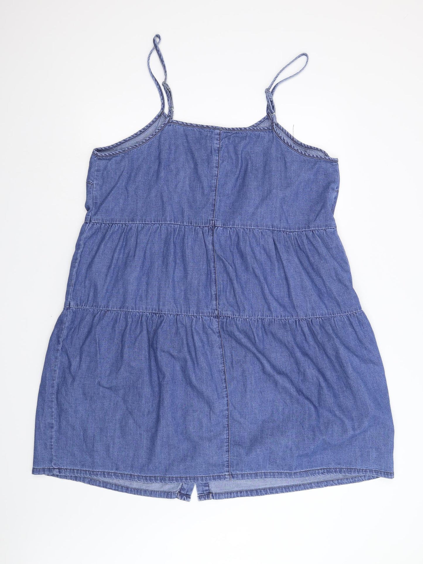 TU Womens Blue  Damask Slip Dress  Size 22