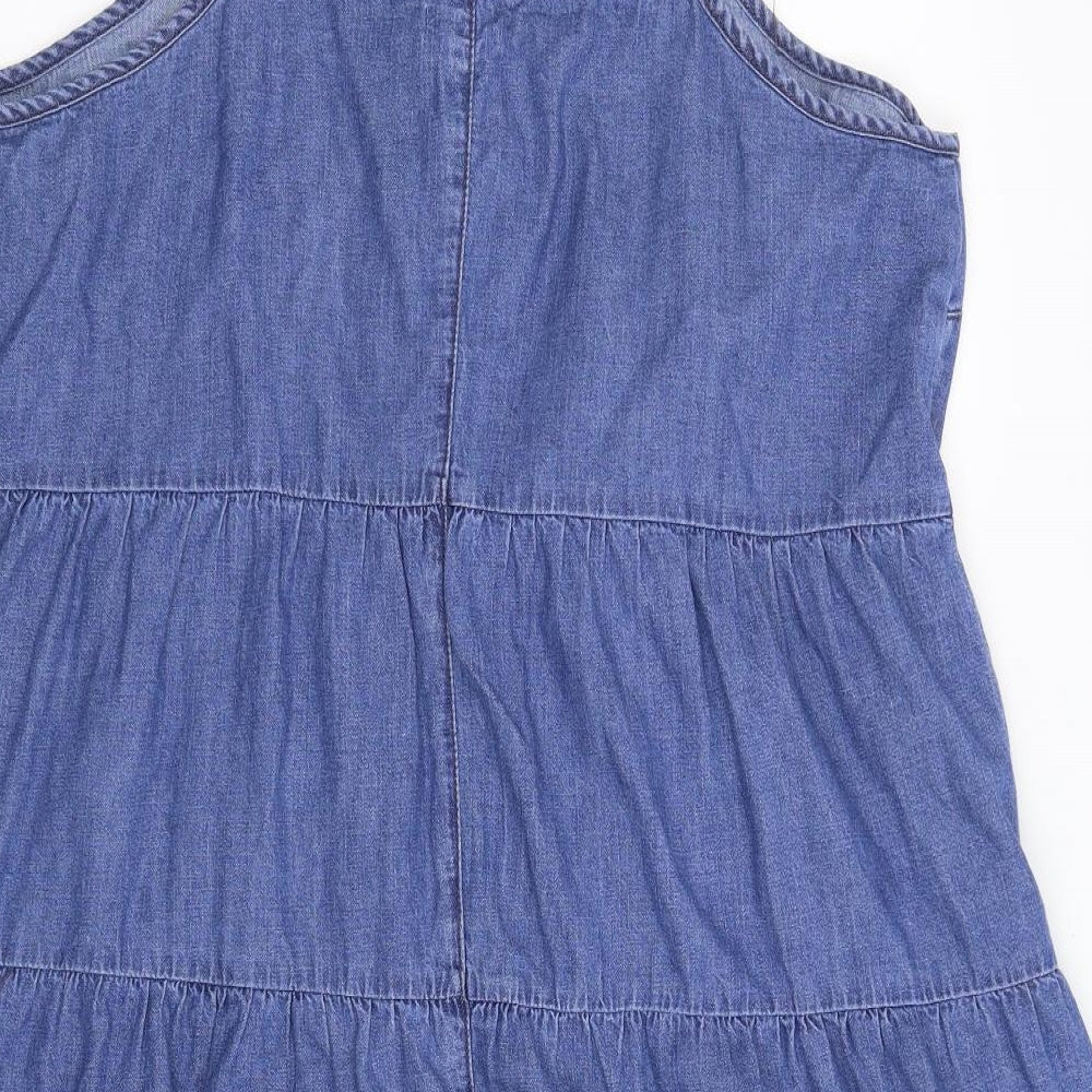 TU Womens Blue  Damask Slip Dress  Size 22