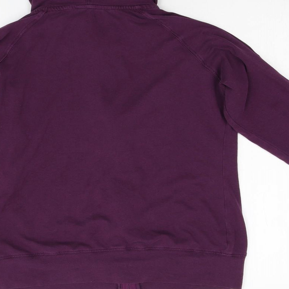 Decathalon Womens Purple   Full Zip Hoodie Size M