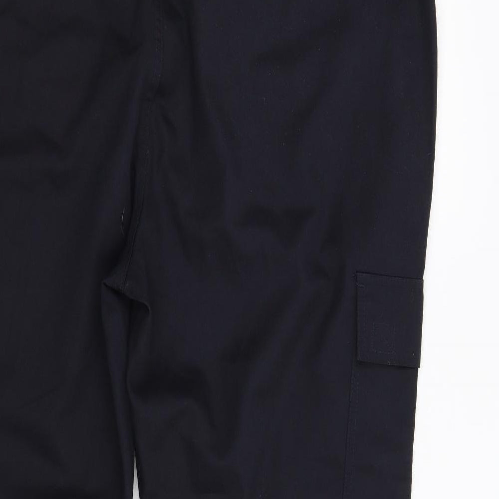 Cotton Traders Womens Blue   Cargo Trousers Size 42 L29 in