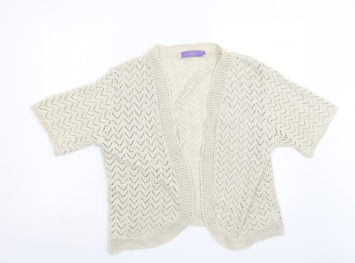 Autonomy Womens Beige Shrug Jumper Size XL