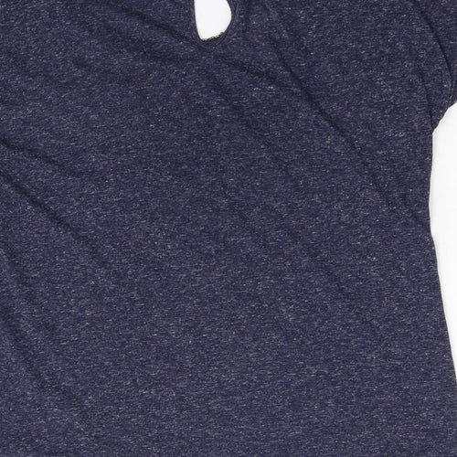 ESMARA Womens Blue   Basic T-Shirt Size 14