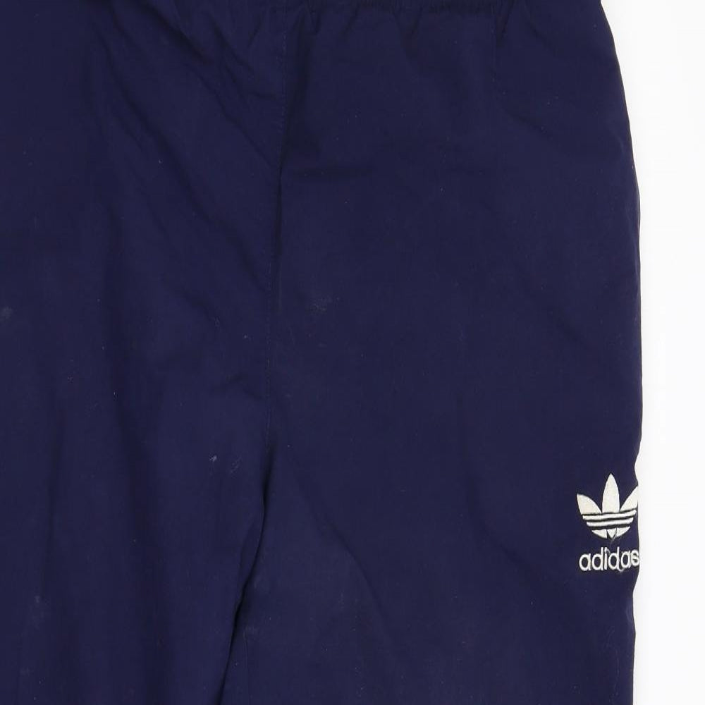 adidas Mens Blue   Sweatpants Trousers Size 34 L29 in