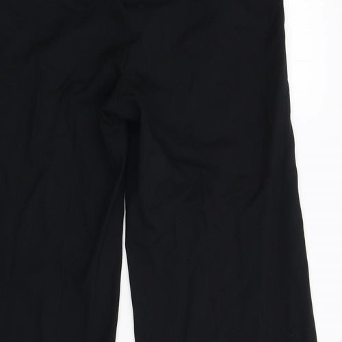 Preworn Womens Black   Trousers  Size 12 L26 in