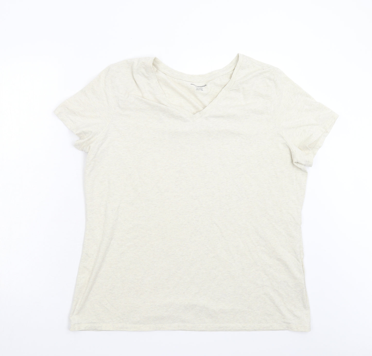 Amazon Mens Beige    T-Shirt Size 2XL