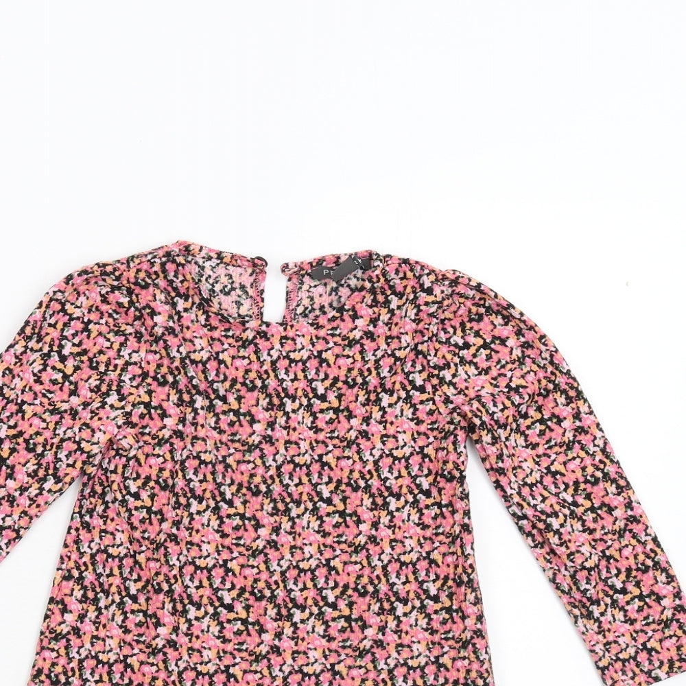 Primark Girls Pink Floral  Fit & Flare  Size 4-5 Years