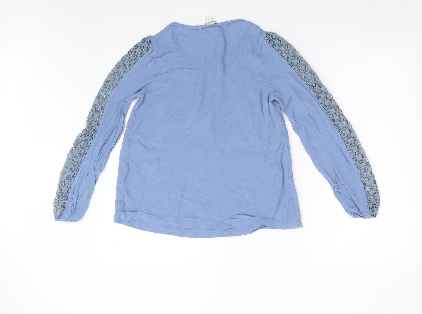 Monsoon Womens Blue   Basic Blouse Size 8