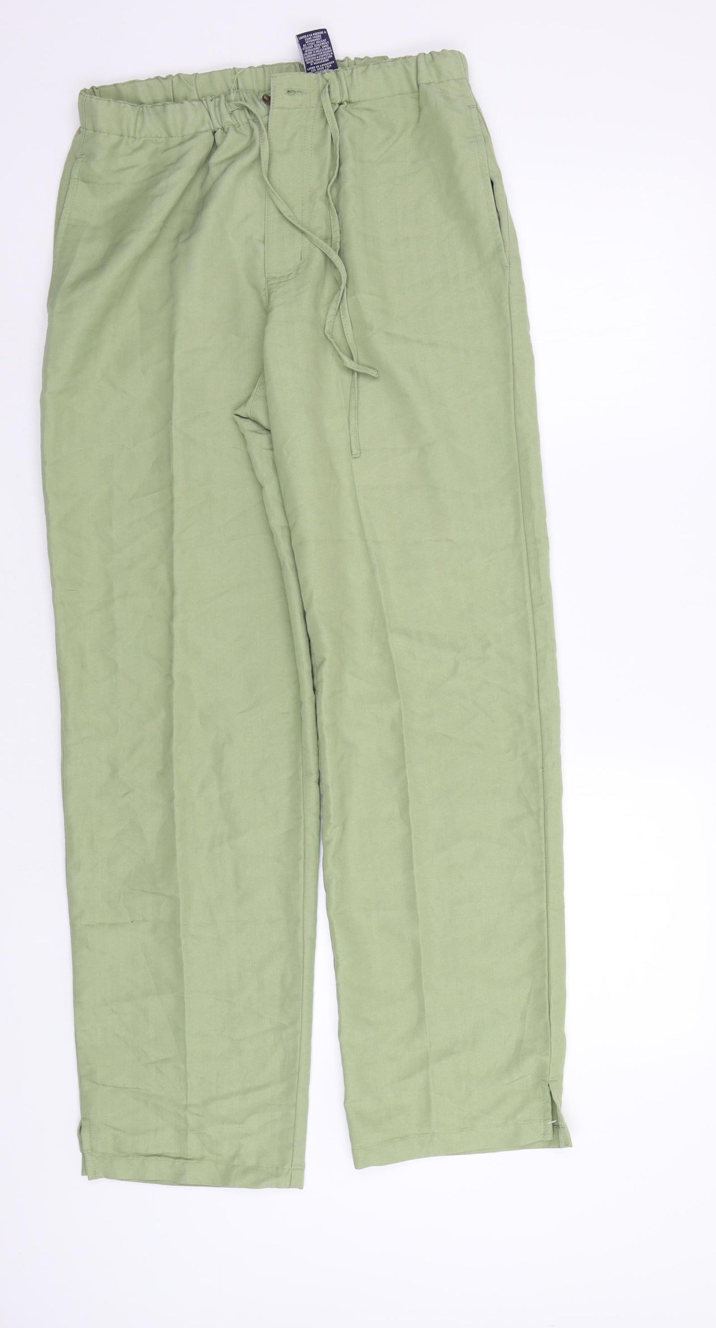 Havana Jack's Cafe Womens Green   Trousers  Size S L30 in - Drawstring Belt
