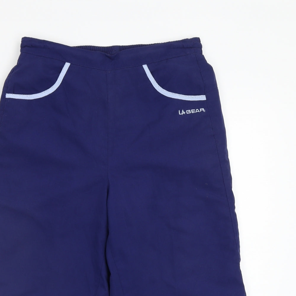 LA Gear Womens Blue   Bermuda Shorts Size S - Elastic Waist Band