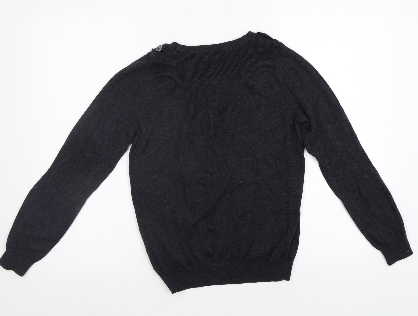 M&S Womens Grey   Pullover Jumper Size 12