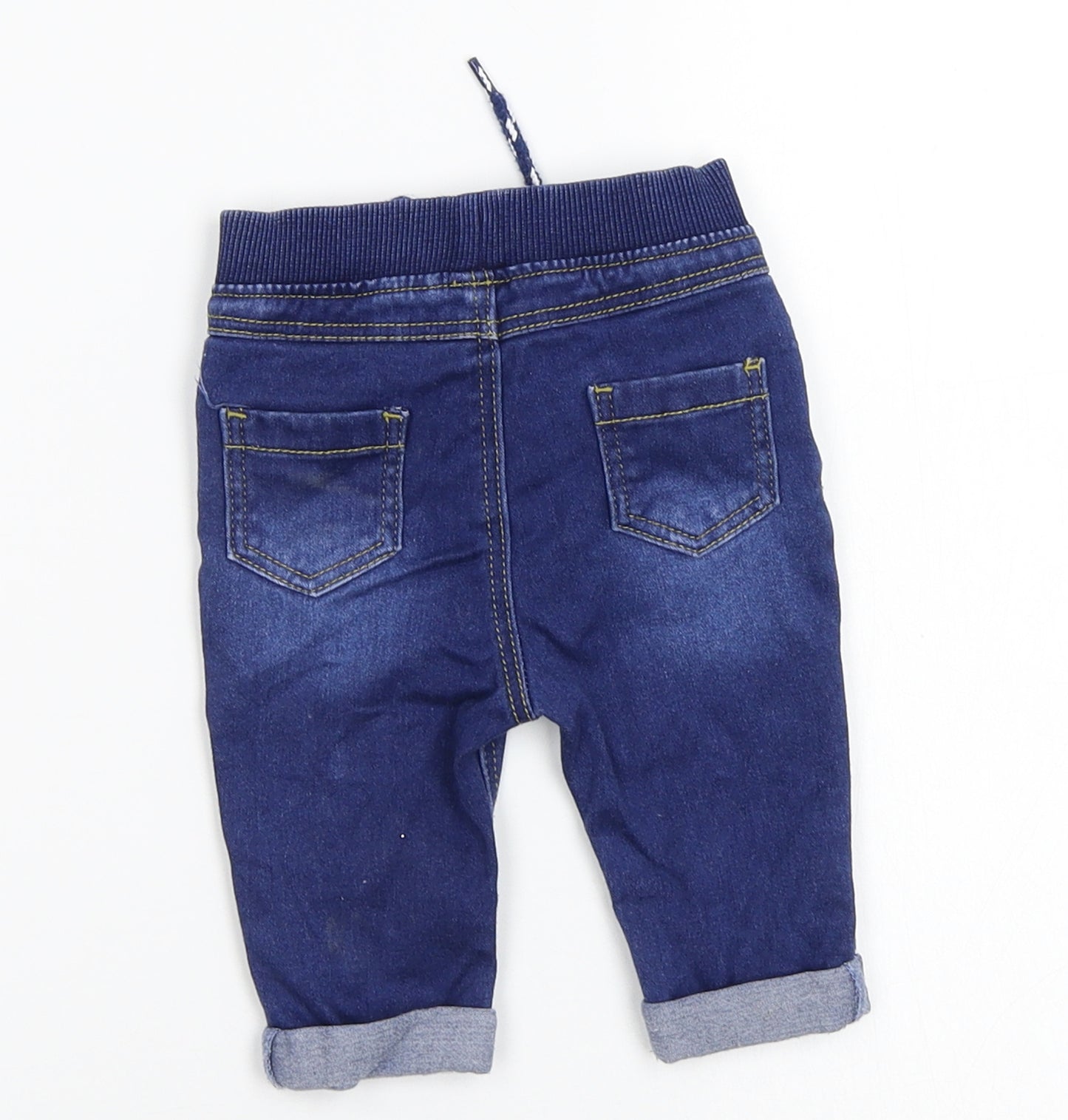 TU Baby Blue  Denim Jogger Jeans Size 3-6 Months