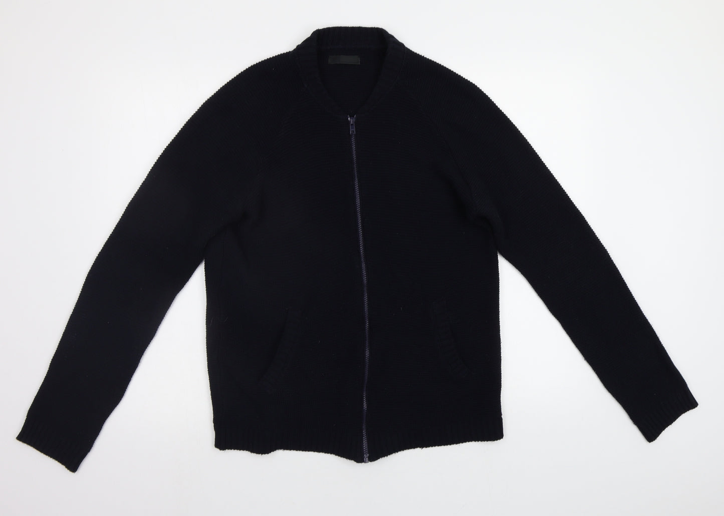 ASOS Mens Black   Cardigan Jumper Size L