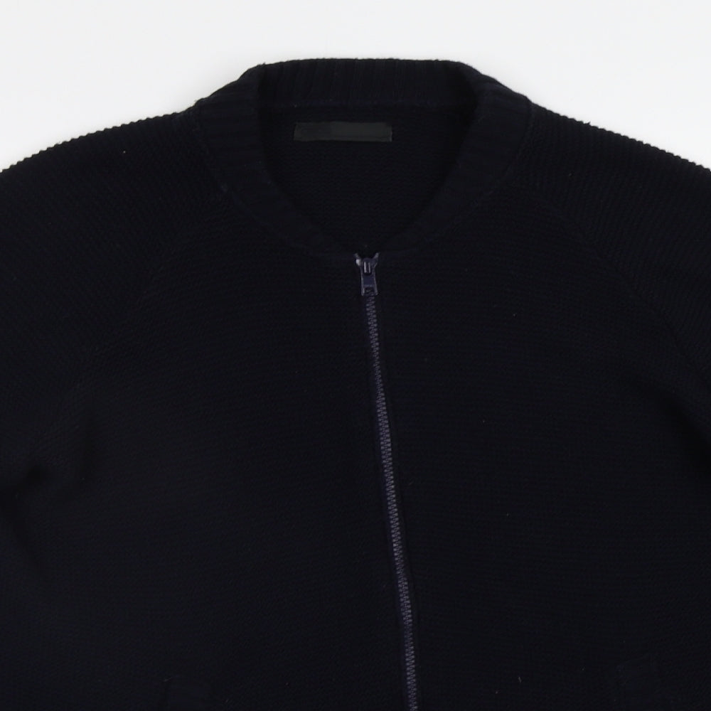 ASOS Mens Black   Cardigan Jumper Size L