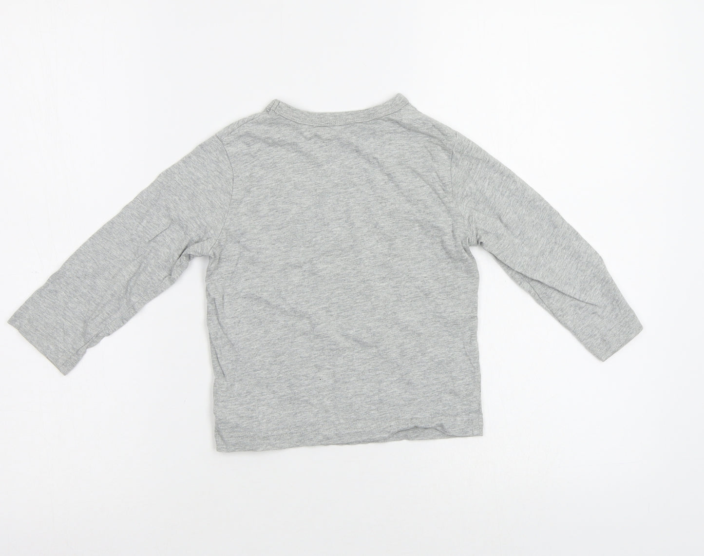 Gap Boys Grey   Basic T-Shirt Size 3 Years  - Dinosaur
