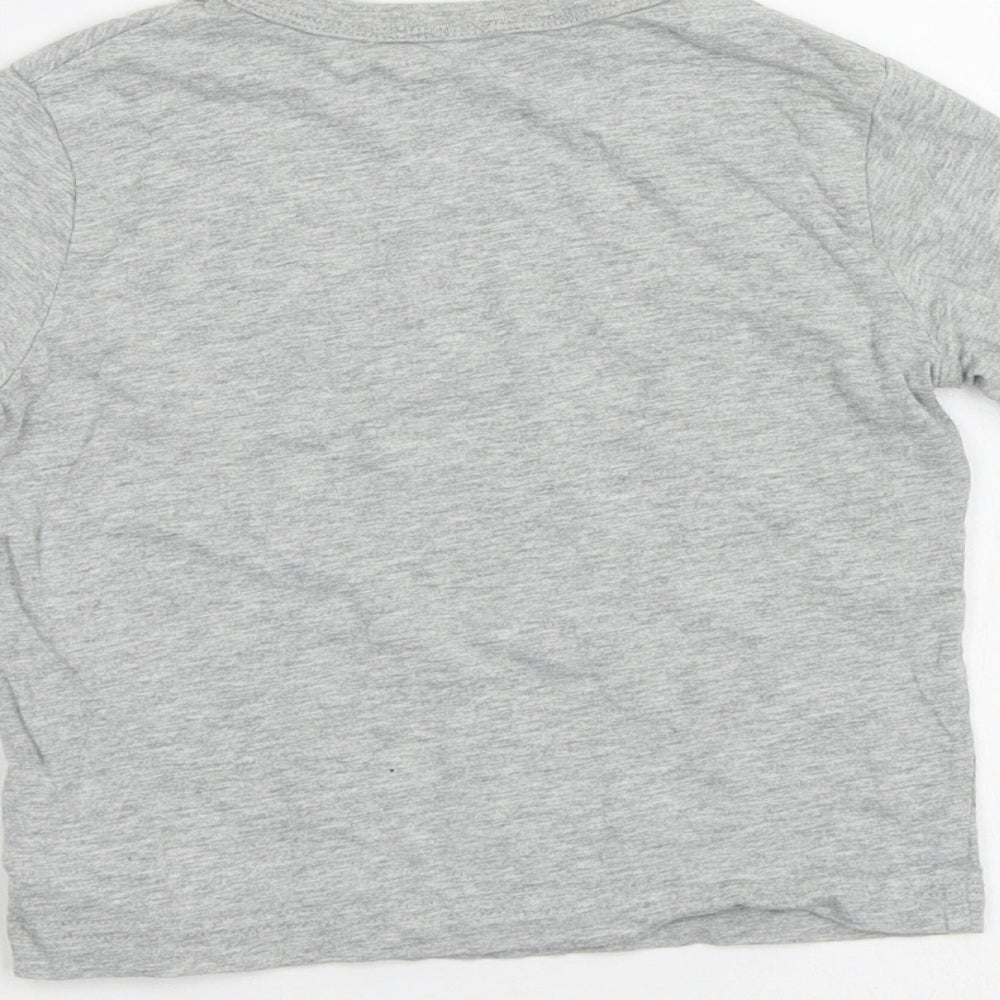 Gap Boys Grey   Basic T-Shirt Size 3 Years  - Dinosaur