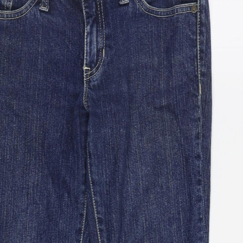 Gap Womens Blue  Denim Straight Jeans Size 8 L23 in