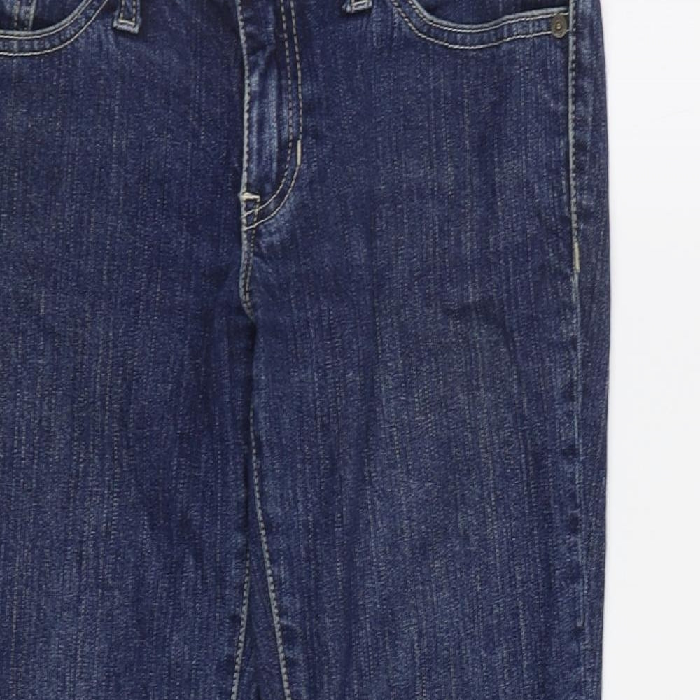 Gap Womens Blue  Denim Straight Jeans Size 8 L23 in