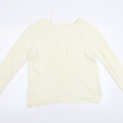 TU Womens Ivory   Pullover Jumper Size 12