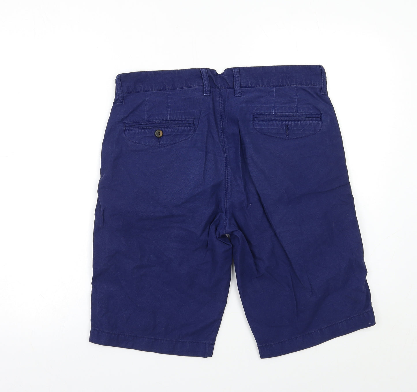 MUDO Mens Blue   Chino Shorts Size 34