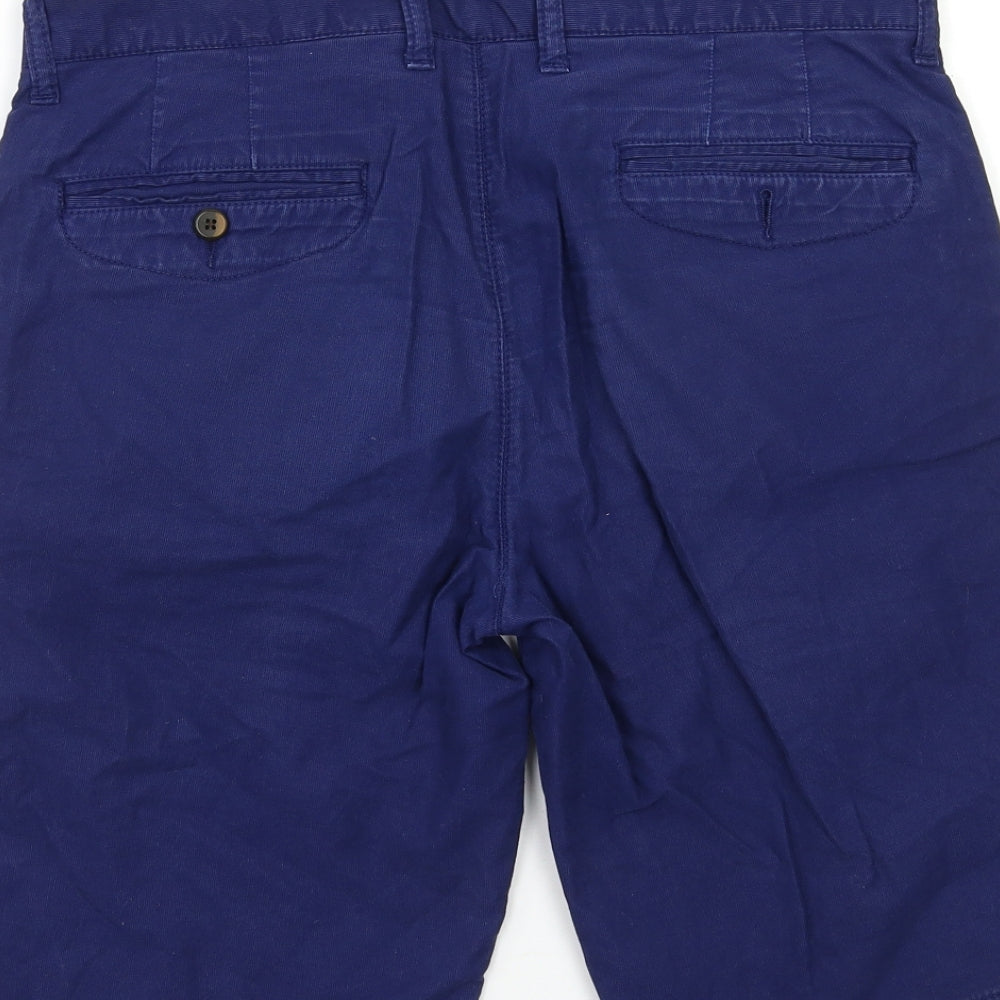 MUDO Mens Blue   Chino Shorts Size 34