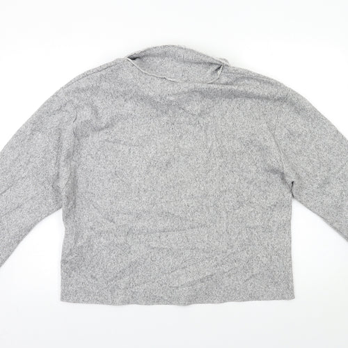 Zara Womens Grey   Pullover Jumper Size L