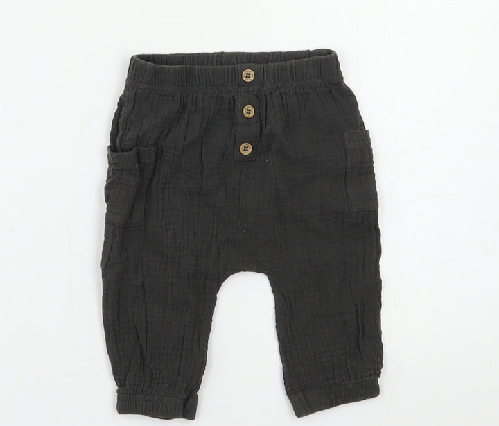 TU Baby Green   Jogger Trousers Size 0-3 Months