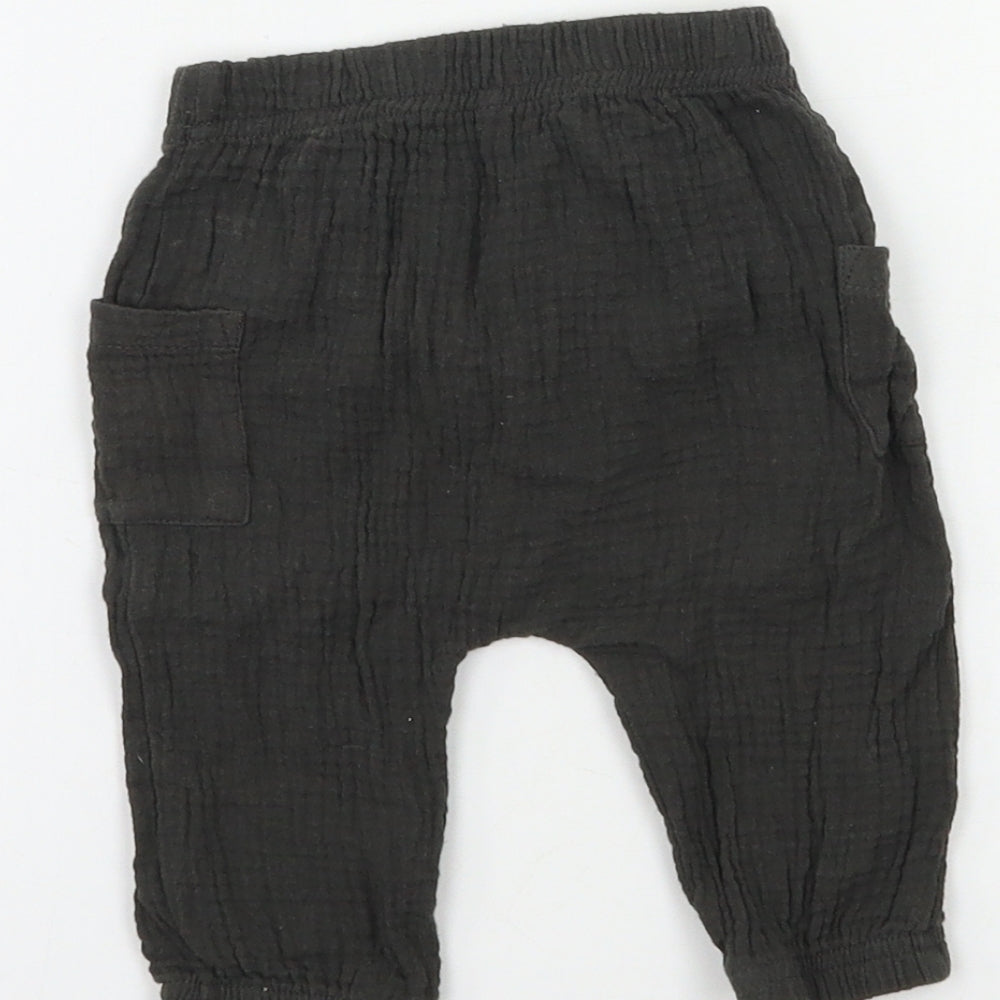 TU Baby Green   Jogger Trousers Size 0-3 Months