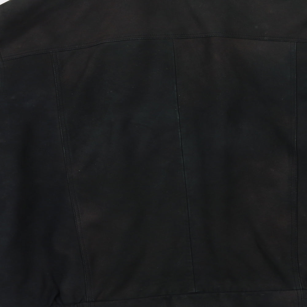 Helium Mens Green   Motorcycle Jacket Coatigan Size XL