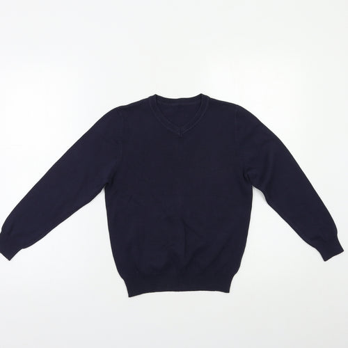 George Boys Blue   Pullover Jumper Size 7-8 Years