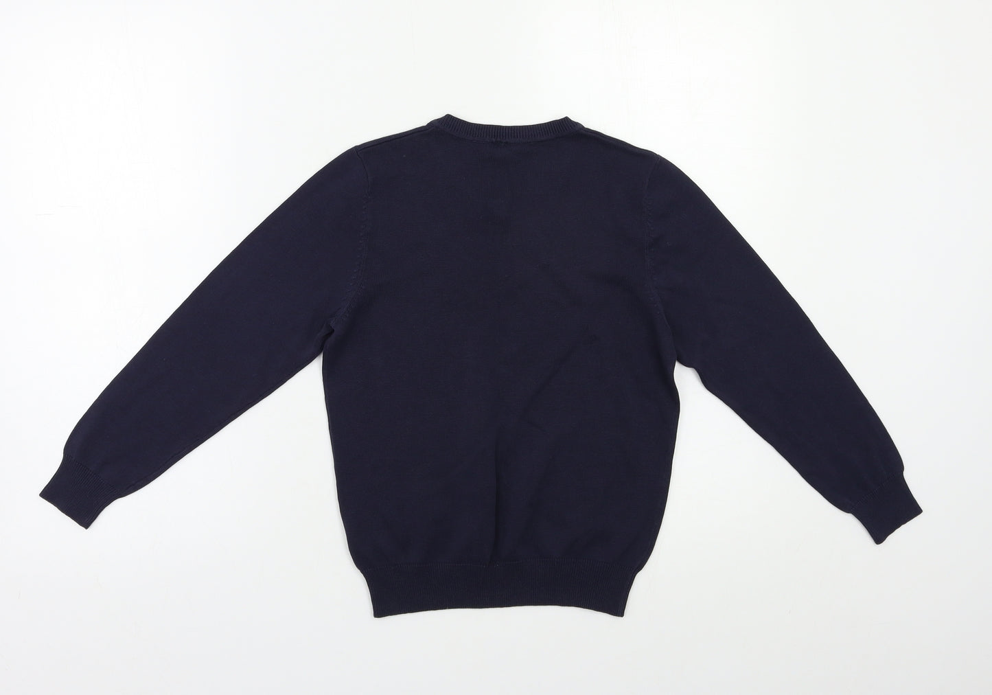 George Boys Blue   Pullover Jumper Size 7-8 Years