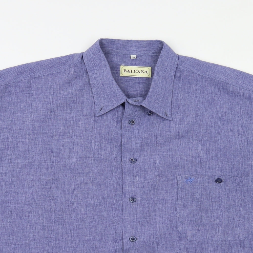 Batexsa Mens     Button-Up Size L