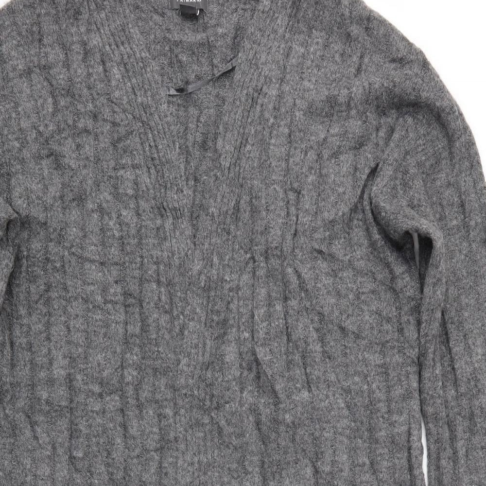 Primark Womens Green   Cardigan Jumper Size M  - Longline Cardigan