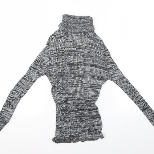 Topshop Womens Multicoloured Houndstooth  Pullover Jumper Size 6  - Topshop