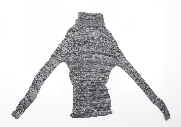 Topshop Womens Multicoloured Houndstooth  Pullover Jumper Size 6  - Topshop