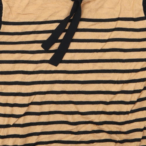 Marks and Spencer Womens Multicoloured Striped  Pullover Jumper Size 10  - Marks and Spencer