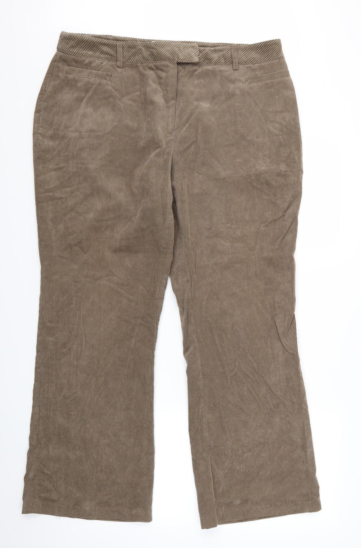 Klass Womens Brown   Trousers  Size 18 L29 in - Klass Trouser