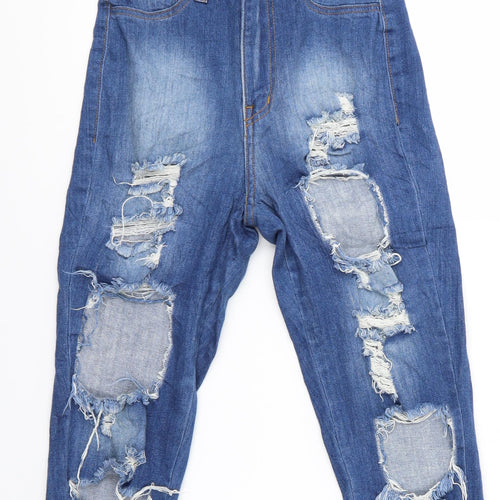 Aphrodite Girls Black   Cropped Jeans  - Destressed Jeans