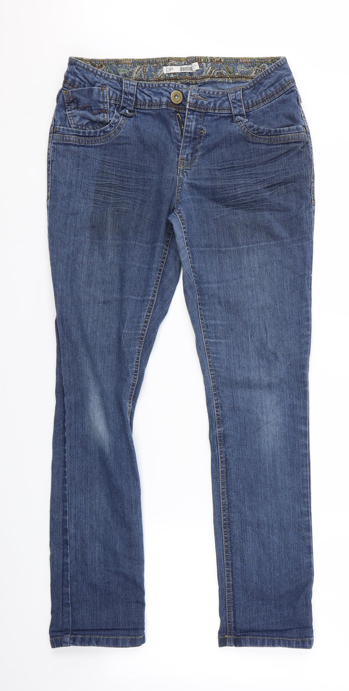 DP Denim Womens Blue Straight Jeans Size 10 L28 in - DP Denim