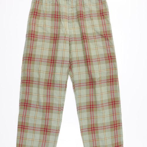 Boden Mens Green Check  Trousers  Size M L30 in
