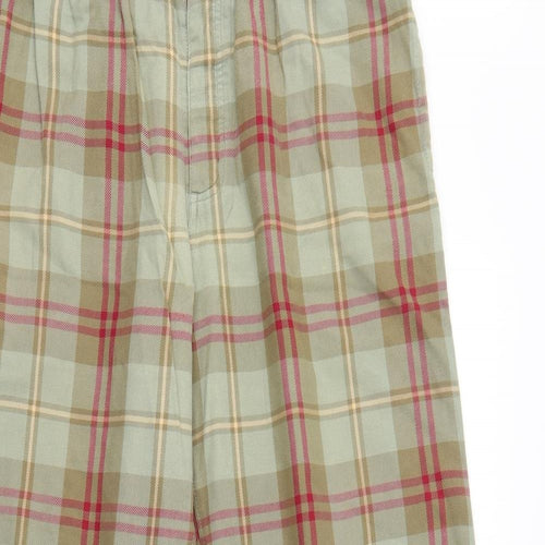 Boden Mens Green Check  Trousers  Size M L30 in