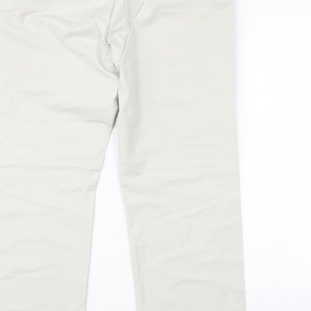 Samuel Windsor Mens Beige   Trousers  Size 34 in L29 in